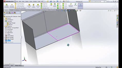 solidworks 2017 mirror sheet metal part|solidworks mirror part with features.